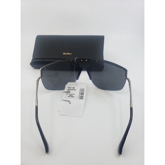 NEW Max Mara MM 0050 SOPHIE 32A Gold Sunglasses Woman LENS COLOR SMOKE 110 70 14 main image 4